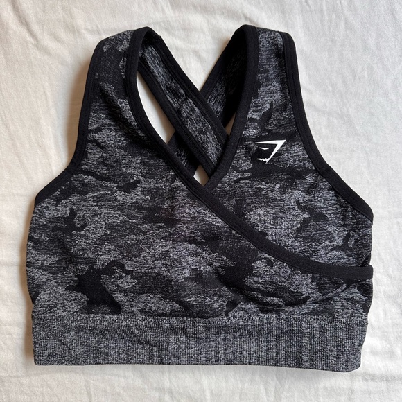 Gymshark Camo Seamless Sports Bra - Picture 3 of 5